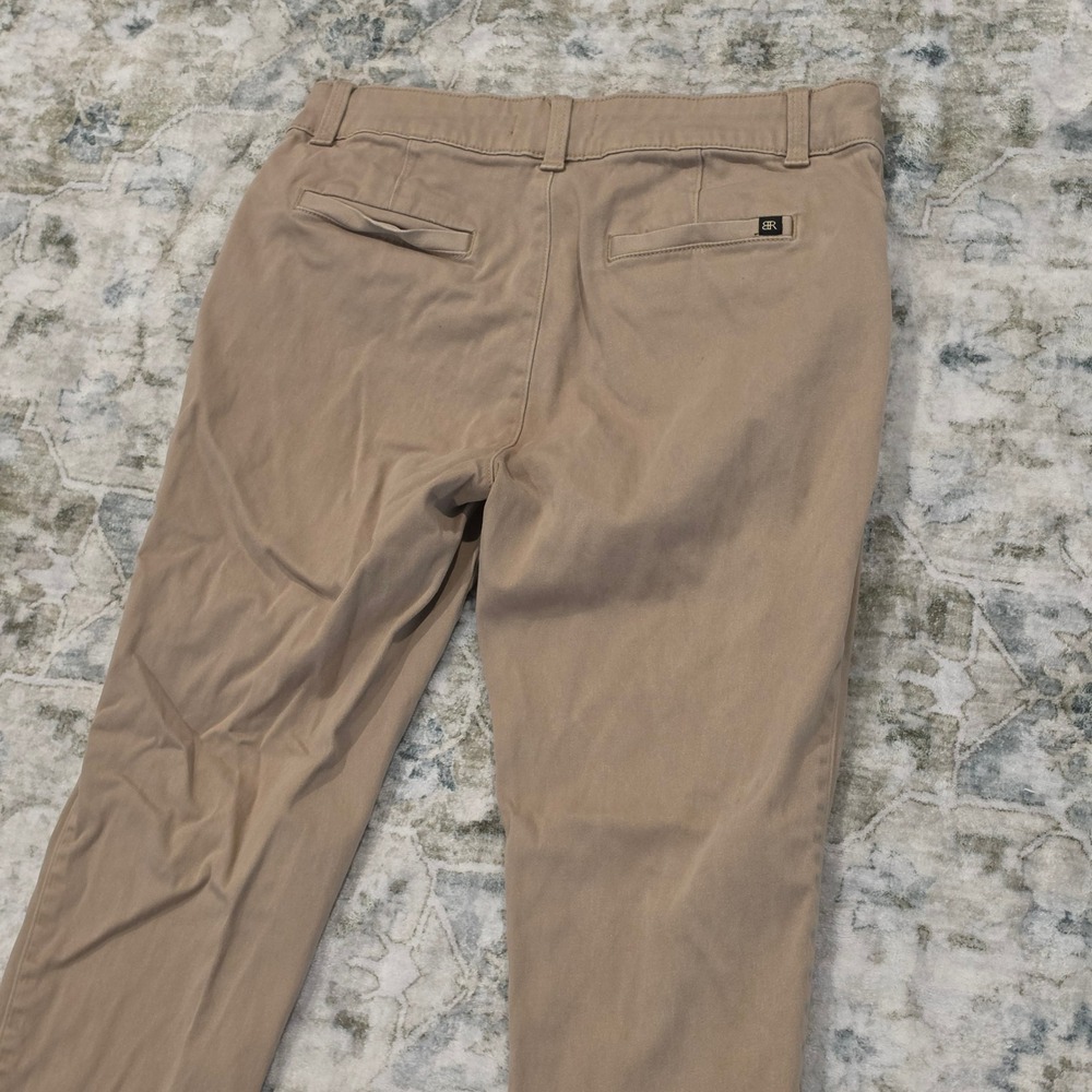 Banana Republic Womens Khaki Chino Pants Size 8 Tan Straight Leg Business Casual